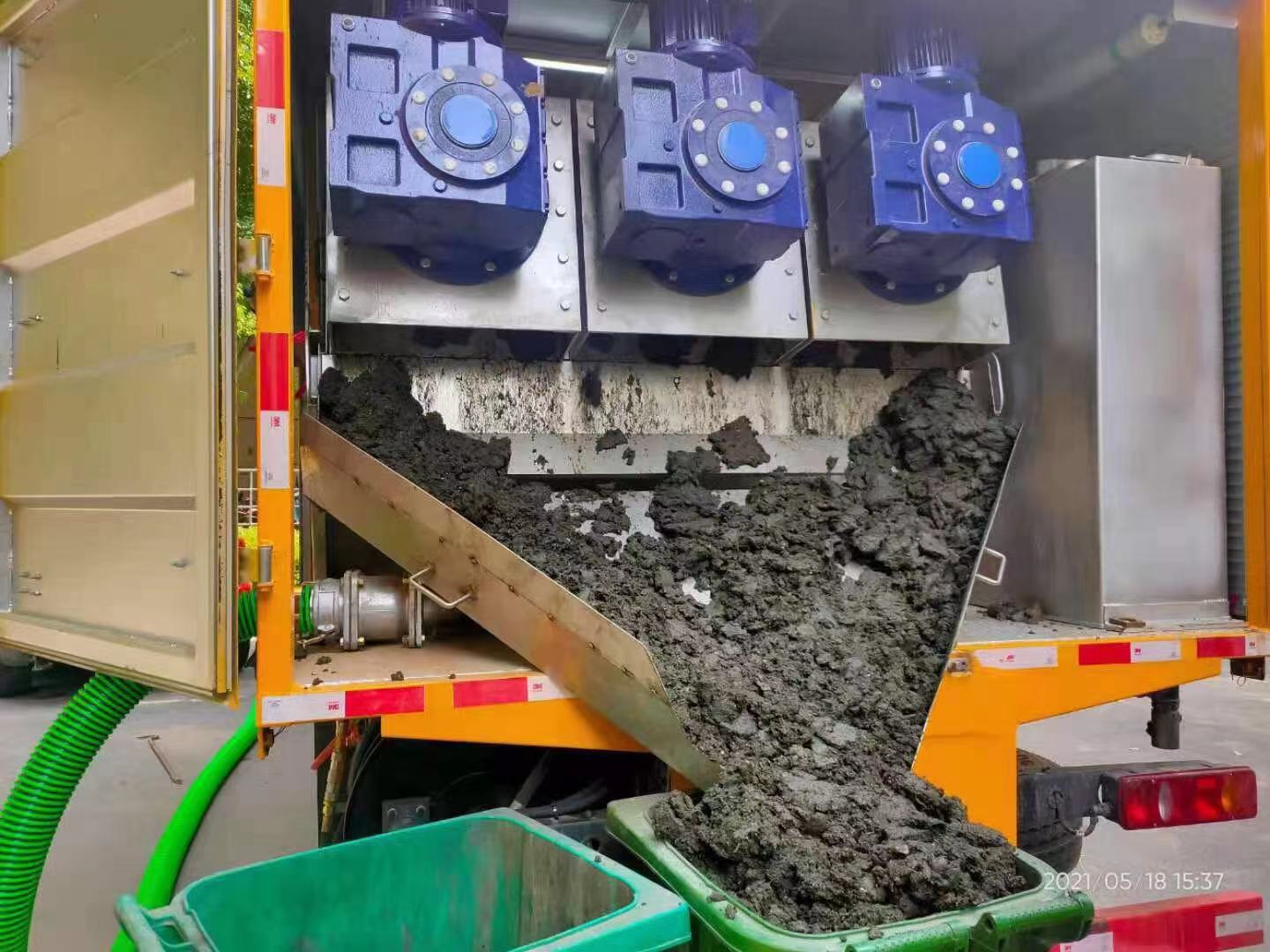 范县化粪池清掏城市维护站-泥浆净化干湿分离处理